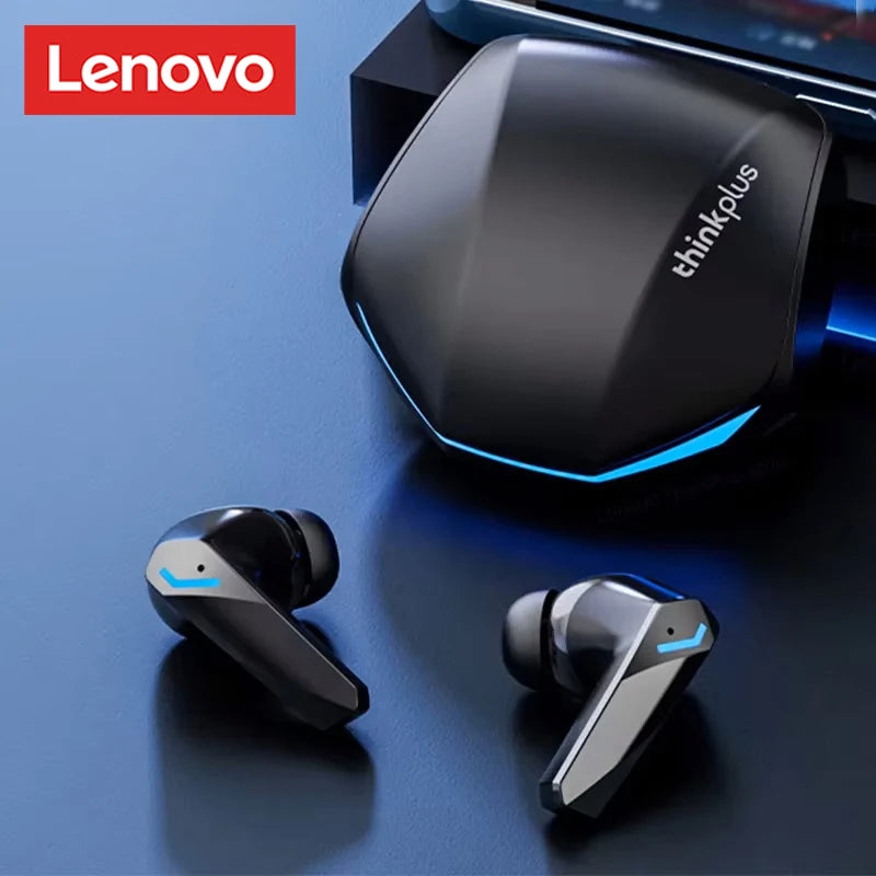 Lenovo GM2 Pro TWS Wireless Earbuds Bluetooth 5.3 – Touch Control HD Earphones with Mic, Waterproof Sports Headphones