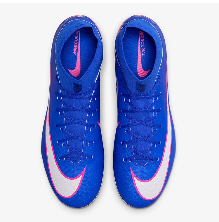 Nike originele veer-voetbalschoenen voor heren, halfhoog, met veters, slijtvast, model FQ8329-446