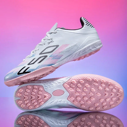 Nouvelles chaussures de football pour hommes, chaussures d'entraînement, baskets professionnelles, chaussures de match sur gazon, chaussures de football antidérapantes pour l'extérieur, chaussures de sport ultralégères,