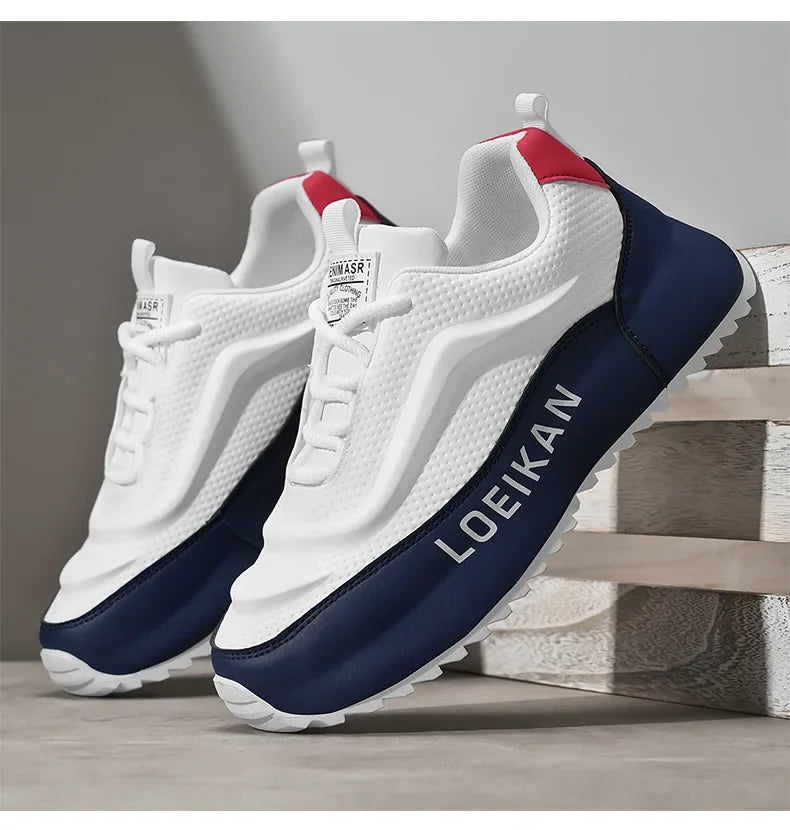 Men's Walking Running Shoes Men Casual Lightweight Tennis Shoes Sports Sneakers Breathable New Fashion Sneakers Plus Size 47