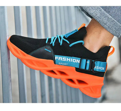 Sneakers casual viola alla moda per donna e uomo, scarpe da corsa Blade, taglie grandi 48, scarpe sportive leggere e traspiranti, sneakers da uomo in rete