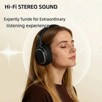 SODO SD-1004 Wireless Headphones Foldable Bluetooth 5.3 HIFI Stereo Headset 40mm Driver Over Ear Headphone with Mic Support TF