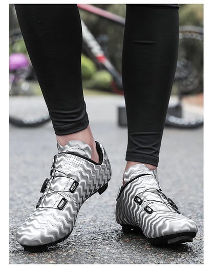 New cycling shoes road cycling men's racing competition self-locking speed cycling sports shoes women's Spd Cleats cycling shoes
