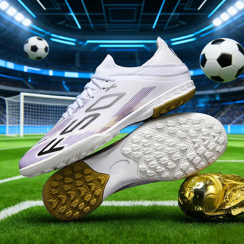 Herenvoetbalschoenen Antislip Indoor Futsal Voetbalschoenen Wedstrijdschoenen voor gras Hoogwaardige sneakers Populaire hoge sneakers voor buiten