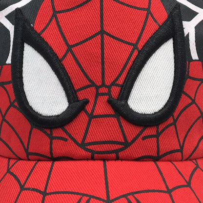 Marvel Spider-Man anime-figur baseballkasket bomuldshat med skygge til studerende, mænd og kvinder – tegneserie-udendørs solhat til udklædning og fødselsdagsgave