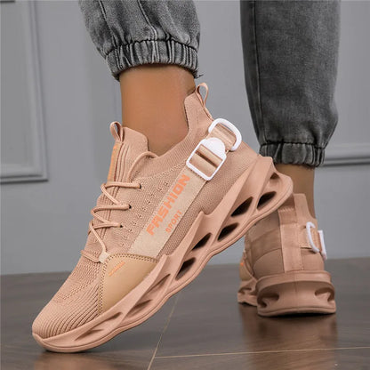 Sneakers casual viola alla moda per donna e uomo, scarpe da corsa Blade, taglie grandi 48, scarpe sportive leggere e traspiranti, sneakers da uomo in rete