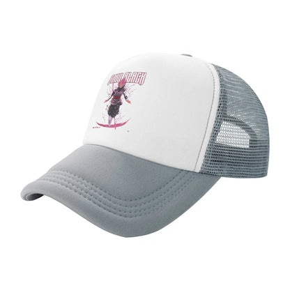 Dragon Ball Black Goku Trucker Cap Men Women Hat Sun Hat Sports Cap Adjustable Polyester Mesh Baseball Cap Summer, Produit gaming premium Fraquane