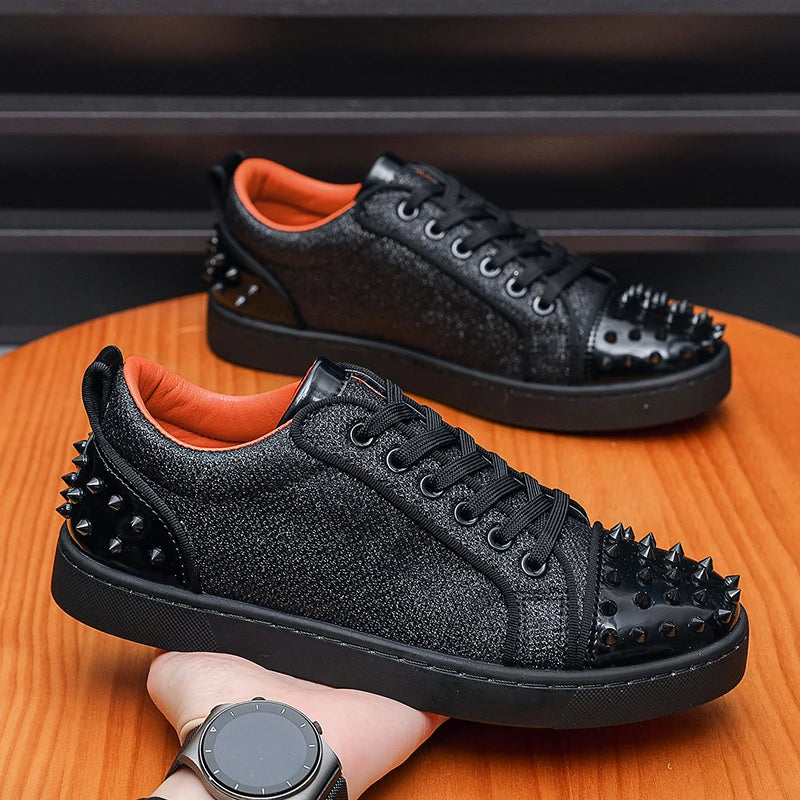 Hot-selling Skateboard Shoes for Man Leisure Walk Sneakers Versatile Men Vulcanized Shoes Outdoor Tenis Masculino Punk Trainers