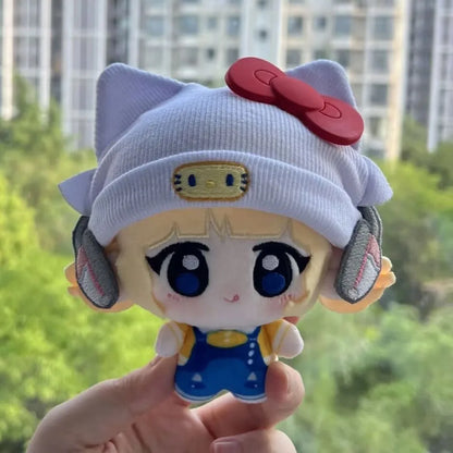 10cm Overwatch Juno Plüschtier-Anhänger, Cartoon OW Juno Plüschspielzeug für Rucksäcke, Fan-Sammlerfigur, Geburtstagsgeschenk