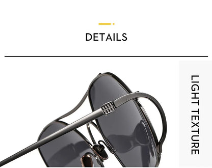 Y2k Polygon Oversized Sunglasses Women Luxury Brand Metal Sun Glasses Fashion Personality Outdoor Retro Eyeglassess Uv400 Men