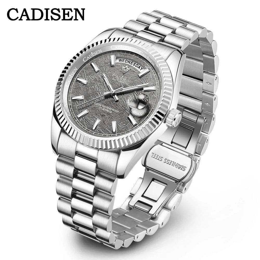 CADISEN DD40 Men's Watches Luxury Automatic Watch Men AR Sapphire Glass Mechanical Wristwatch Men 10Bar MIYOTA 8285 Movement 2023 New