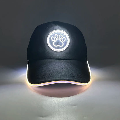 Cappellino da baseball luminoso fashion a LED, cappello hip-hop fluorescente per bar e club, per uomo e donna, DJ, danza, accessori e costume