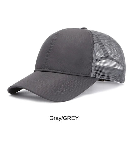 XXXL Men Women Baseball Cap Big Head Plus Size Summer Mesh Top Quality Oversize Sport Snapback Hat 56-60cm 61-63cm