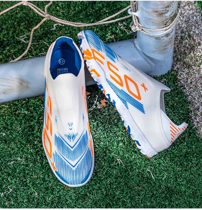 Pointure 35-45 Chaussures de football FG/TF pour hommes, futsal, professionnelles, unisexes, pour garçons, chaussures de football, baskets