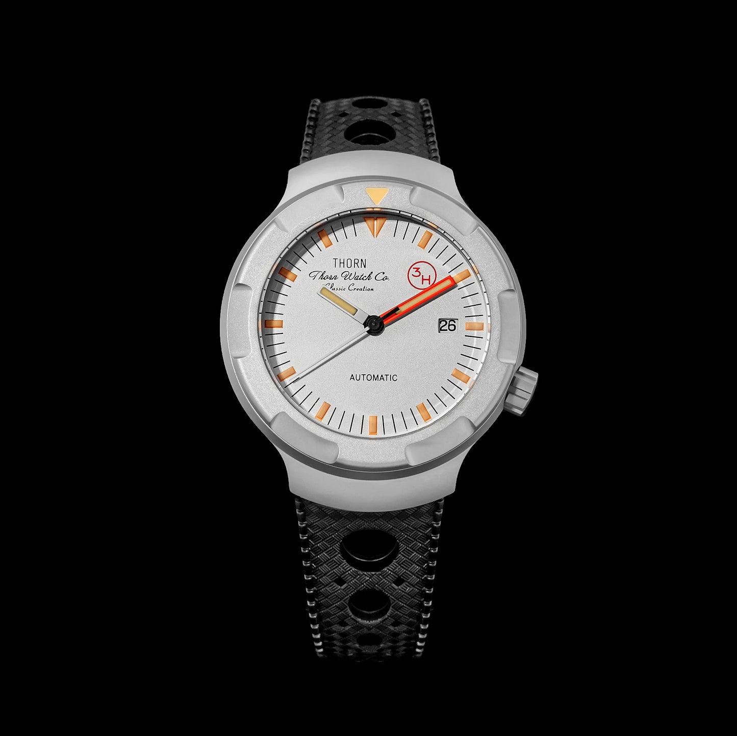 THORN T011 Men's Titanium Watch PT5000 Automatic Movement Mechanical Tribute Vintage Watches Sapphire Luminous 10Bar Waterproof
