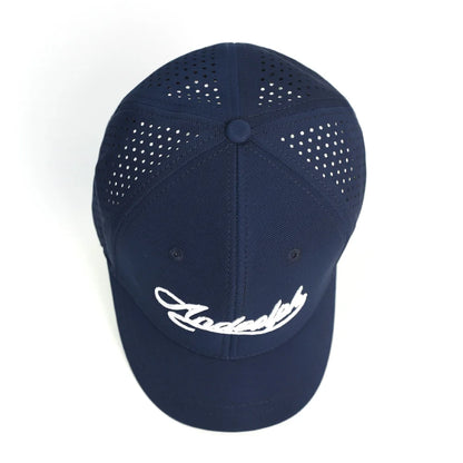 Baseballcap mit kurzem Mesh-Schirm, hinten geschlossen, für Damen und Herren, atmungsaktiv, Snapback-Cap, anliegender Dad Hat, verstellbar, einfarbig, im Trucker-Stil