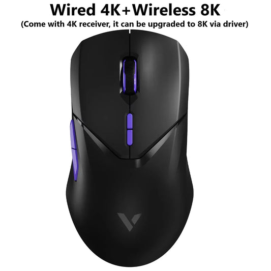 Rapoo VT9PRO/VT9Air 4K Wireless Gaming Mouse Superlight 26000DPI 4KHz Polling Rate 0.25ms Response Time 180H Battery Life PAW3398