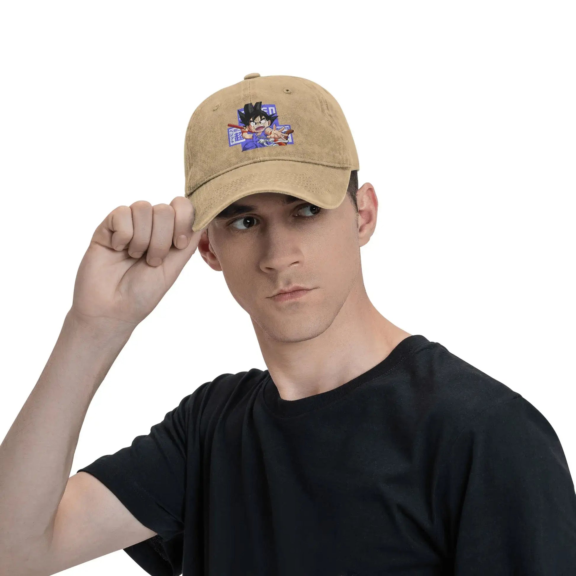 Produit gaming premium Fraquane Dragon Ball Cap Goku Cool Baseball Cap Hats Visor Protection Snapback Cotton tops gorras
