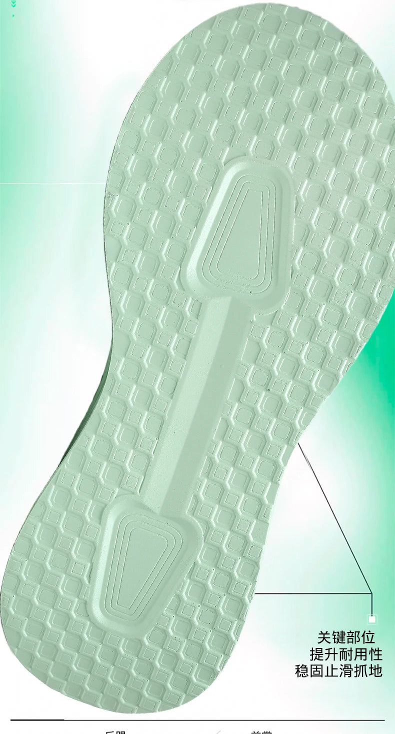 New Men's Sports Running Shoes, Casual Marathon, Breathable Lightweight, Women's Comfortable Athletic Non-Slip Walking Sneakers