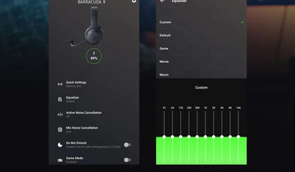 Razer Barracuda X Wireless Gaming Mobile Headset 2022 Model 2.4GHz Wireless + Bluetooth - Lightweight 250g - 40mm Drivers