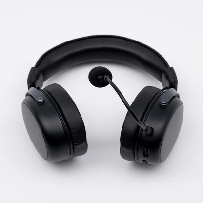 Casque de jeu AKKO Verge S9 E-Sports avec micro, casque de jeu quad-mode, son surround 7.1 canaux, audio FPS optimisé, haut-parleur de 53 mm