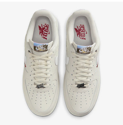 „Nike“ originalūs „Air Force 1“ vyriški žemi bateliai su oro pagalvėlėmis, kasdienio stiliaus, IQ1119-011