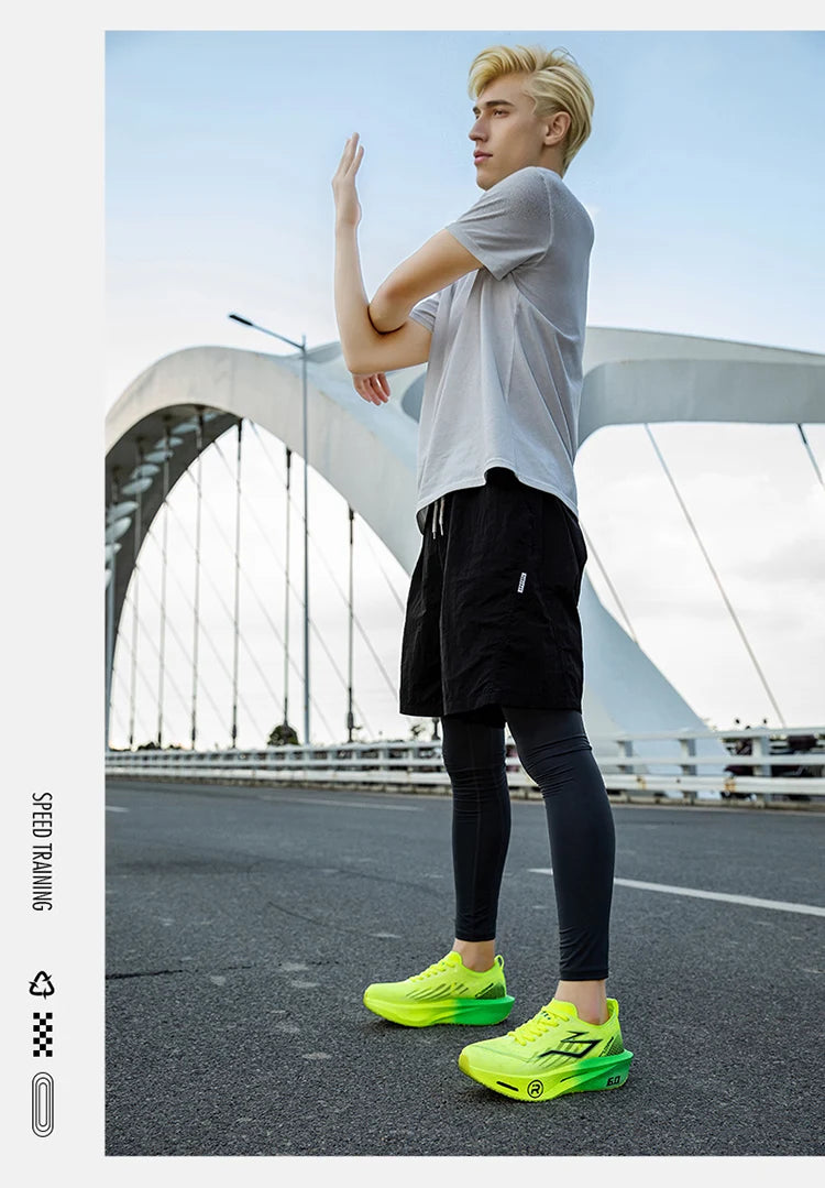 2025 Men's Sports Shoes Carbon Board 6.0 Racing Marathon Stable Rebound Wear-resistant Men's Running Shoes Training Jogging Shoe