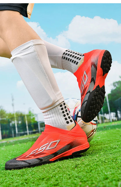 Chaussures de football pour hommes, neuves, pour terrain gazonné, professionnelles, originales, résistantes, décontractées, chaussures de football de qualité supérieure, ultralégères