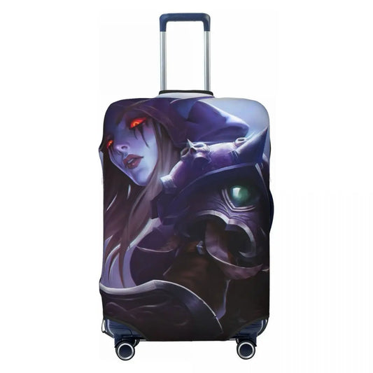 World Of Warcraft Sylvanas Windrunner-kofferhoes, elastische zakelijke bagagebeschermer voor vakantie-uitrusting