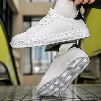 Herrenschuhe aus Kunstleder, Sneaker, trendige Freizeitschuhe, Herrensneaker, vulkanisierte Herrenschuhe, Paarschuhe, Damenschuhe
