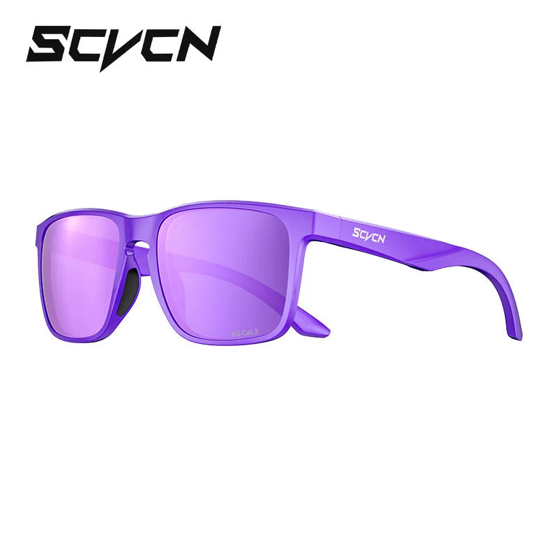 SCVCN Women's Sunglasses 2026 Polarized Men Camping Hiking Driving Glasses Sports UV400 Lenses Y2K Glasses Luxury Eyewear
