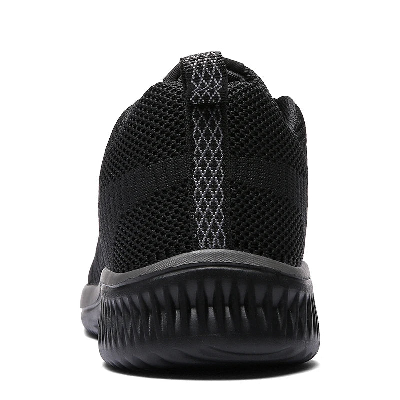 Chaussures de marche pour couple, grande taille, en maille respirante et confortable, à semelle souple, durables et légères, chaussures de sport décontractées pour l'extérieur, pour toutes les saisons