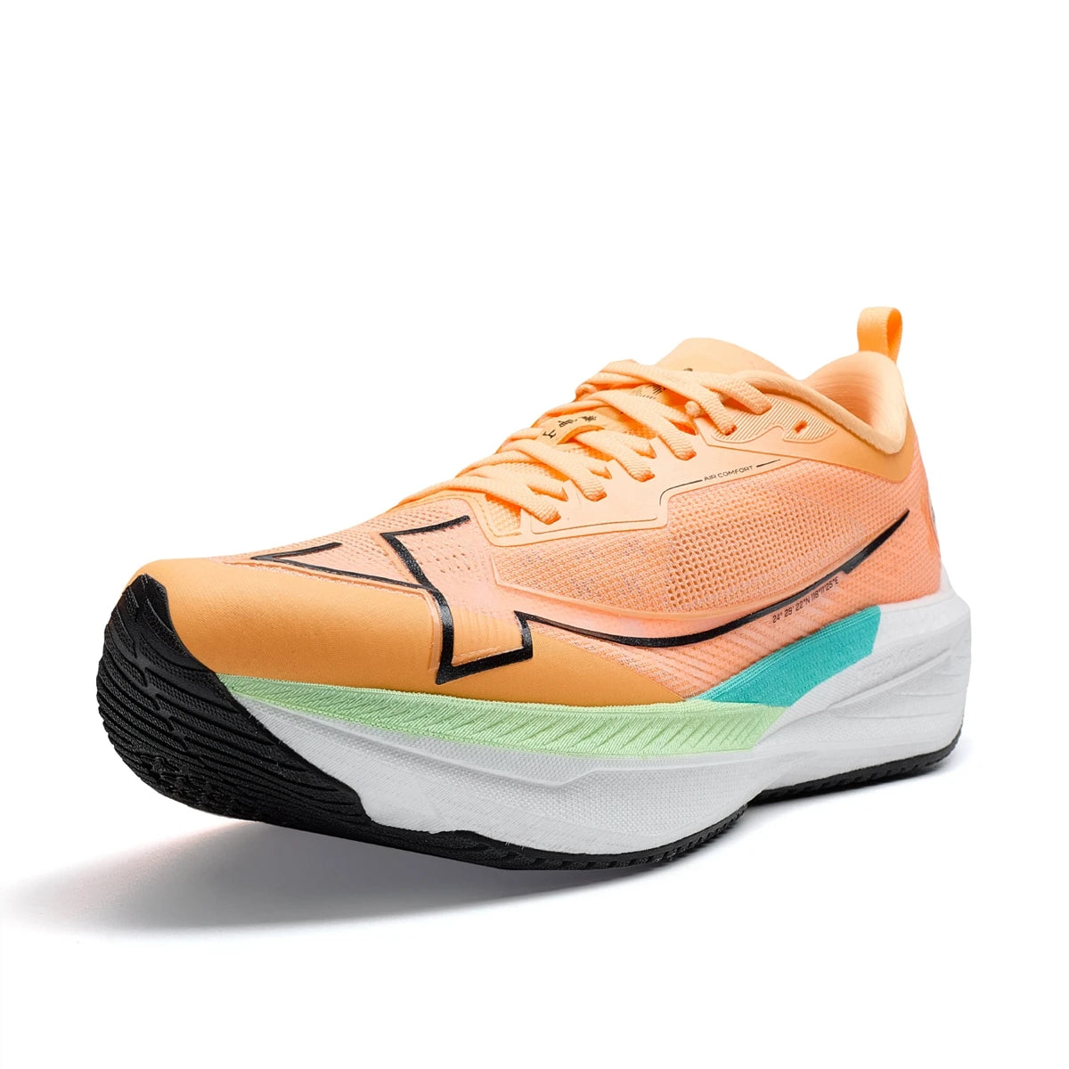 Xtep One Piece Model 2.0/1.0 Men Running Shoes  Autumn Comfortable Stability Cushion Rebound Racing Sneakers 876319110073