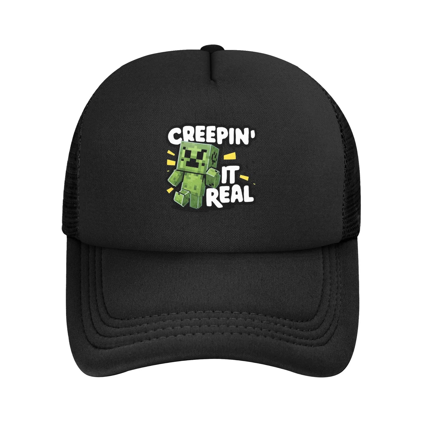 Adult Creepin Creepers Trucker Hat Mesh Baseball Cap Snapback Caps Hats Sun Hat Adjustable Sun Caps Summer