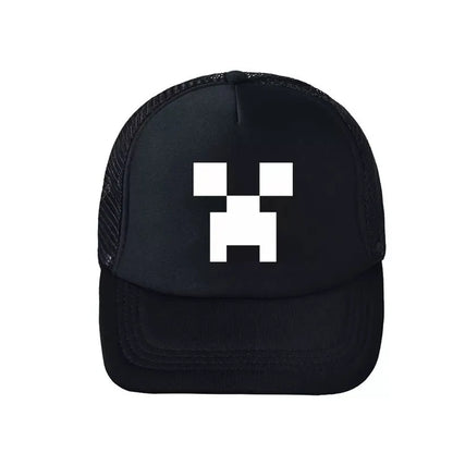 „Cyberpunk“ žaidimo „Totem of Undying Hat“ cosplay unisex pikselinė beisbolo kepurė, saulės kepurė, lauko aksesuarai