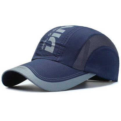 New Summer Quick Drying Thin Breathable Baseball Cap Men Women Sport Outdoor Hiking Climbing Cycling Fishing Run Hat Bone