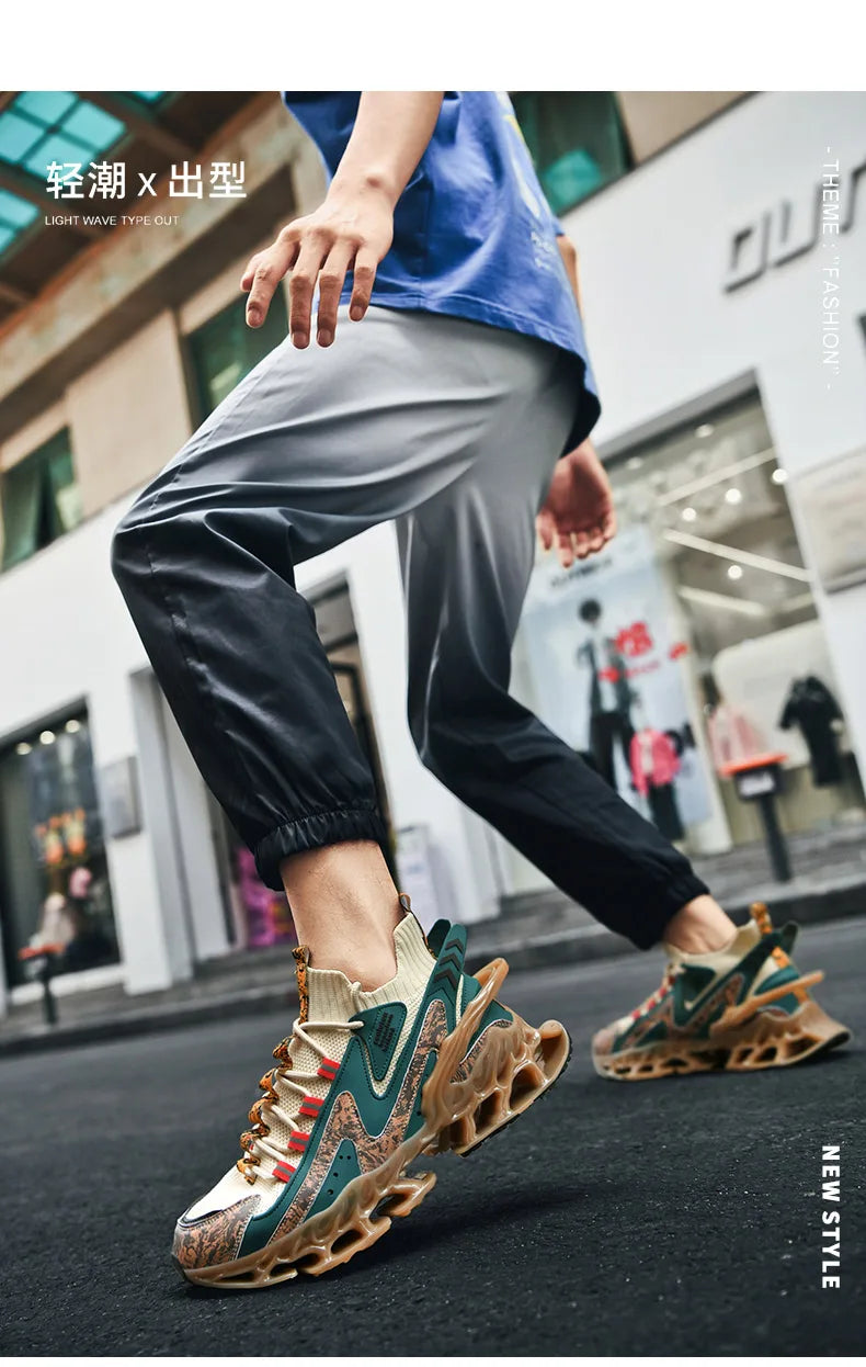 Chaussure Homme Chaussures de course respirantes pour hommes, baskets décontractées pour hommes, chaussures de tennis pour hommes, entraîneur de course, mocassins à la mode, luxe