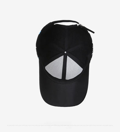 Cappellino da baseball unisex in cotone con graffiti, stampa snapback hip hop alla moda per donna e uomo