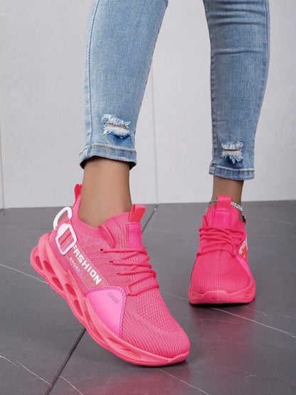 Sneakers casual viola alla moda per donna e uomo, scarpe da corsa Blade, taglie grandi 48, scarpe sportive leggere e traspiranti, sneakers da uomo in rete