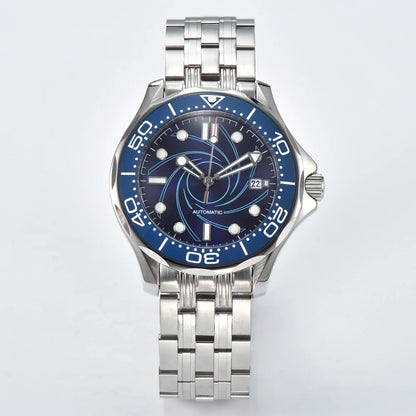 Men's Automatic Mechanical Watch 41mm Stainless Steel Waterproof Case Ceramic Bezel Men's Fashion Business Watch