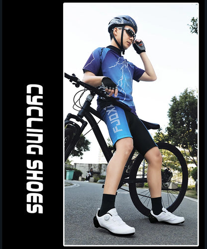 Nouvelles chaussures de cyclisme unisexes, professionnelles, légères, luxueuses, originales, pour route, VTT, course, vélo de mode, vélo de ville, sports de rue