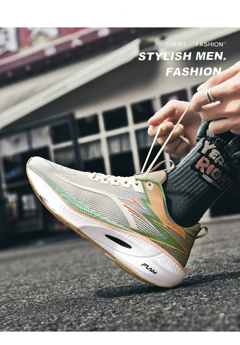 2026 NEW Men Sports Running Shoes Off Marathon Breathable Light Comfortable Women Athletic Sneakers Jogging Tenis Air Cushion