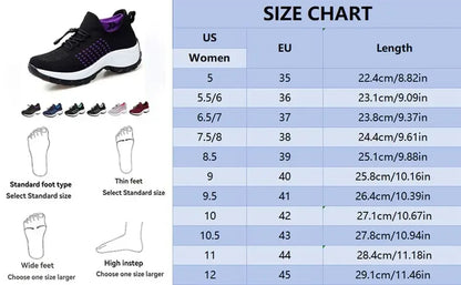 Women Men Comfort Wear Orthowear Shoes, Comfortwear Ortho Stretch Cushion Shoes Breathable  basketball shoes