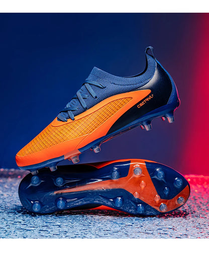Men's New TF Football Boots Sneakers Professional Society Casual Male Soccer Shoes Futsal High-Quality Football Shoes Training