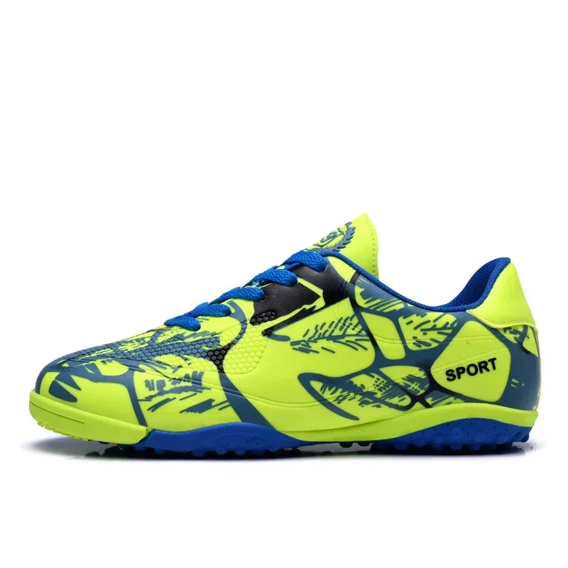 Children Soccer Shoes Sports Society Field Boy Football Shoes Futsal Fast Indoor Sneakers Original Ankle Cleats Football Boots