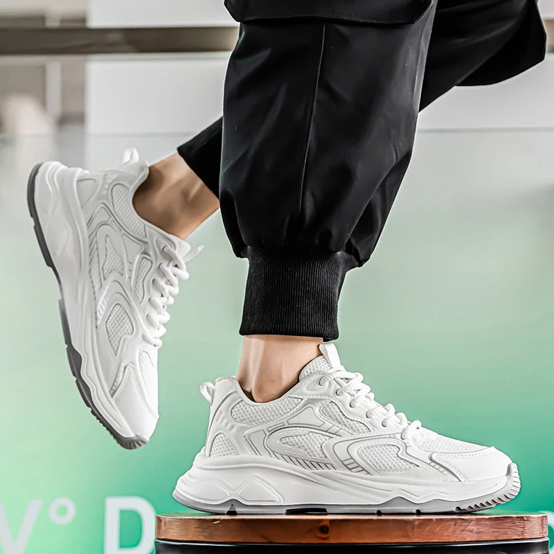 Baskets de sport décontractées pour homme, printemps-été, semelle souple, antidérapantes, respirantes, pour la course en extérieur, chaussures de sport tendance « Youth Joker »