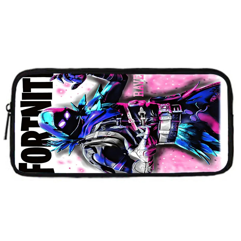 Hot Game Design Child Backpacks Lunch Bag Pencil Case Pupil Large Capacity School Bags For Boy Girl Best Gift F-FortniteS