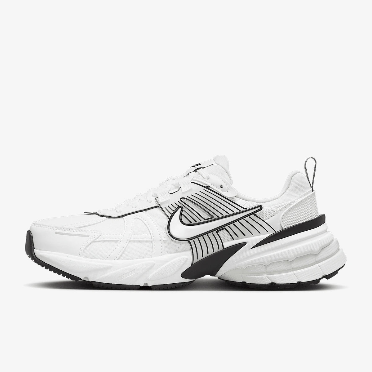 Nike originele V2K RUN dames schoenen, duurzaam, lichtgewicht, retro, lage schacht, 'dad shoes' HF5342-100