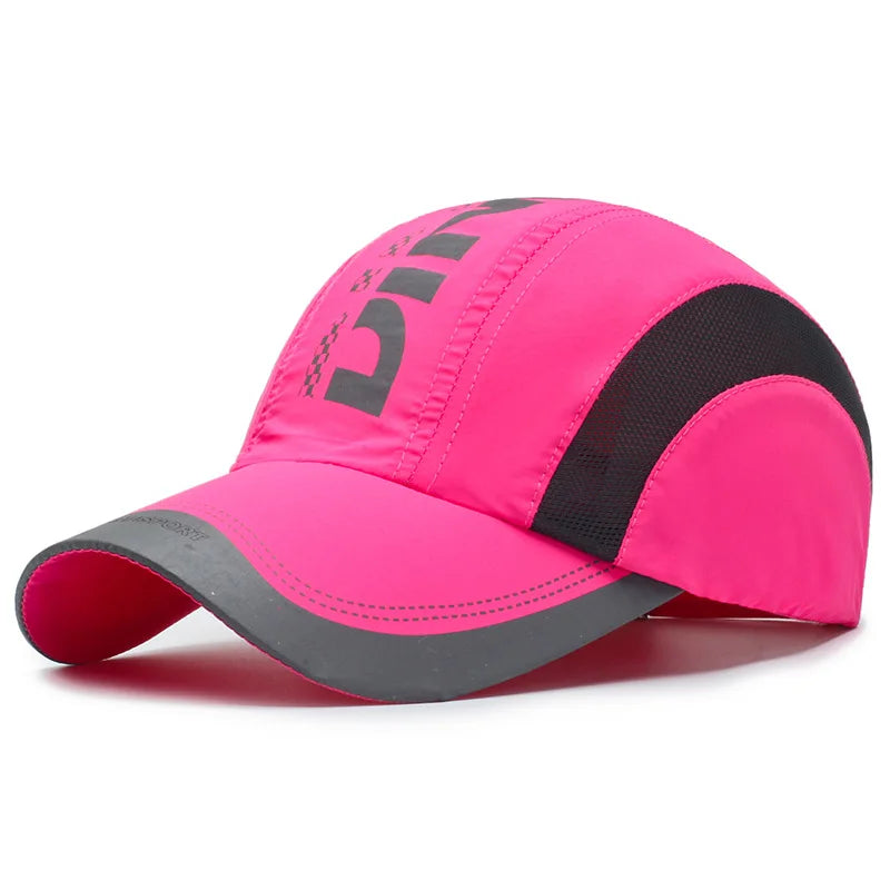 New Summer Quick Drying Thin Breathable Baseball Cap Men Women Sport Outdoor Hiking Climbing Cycling Fishing Run Hat Bone