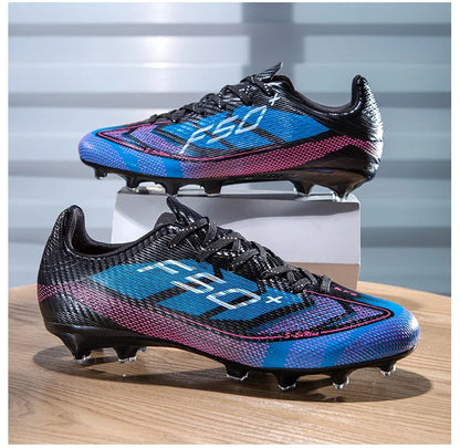 Nouvelles chaussures de football pour hommes, chaussures de sport d'extérieur, chaussures d'entraînement, chaussures de football antidérapantes, baskets professionnelles ultralégères unisexes